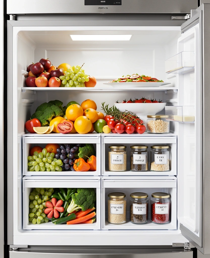 Organizzazione frigorifero